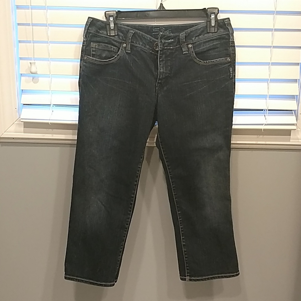 Silver jeans aiko capri